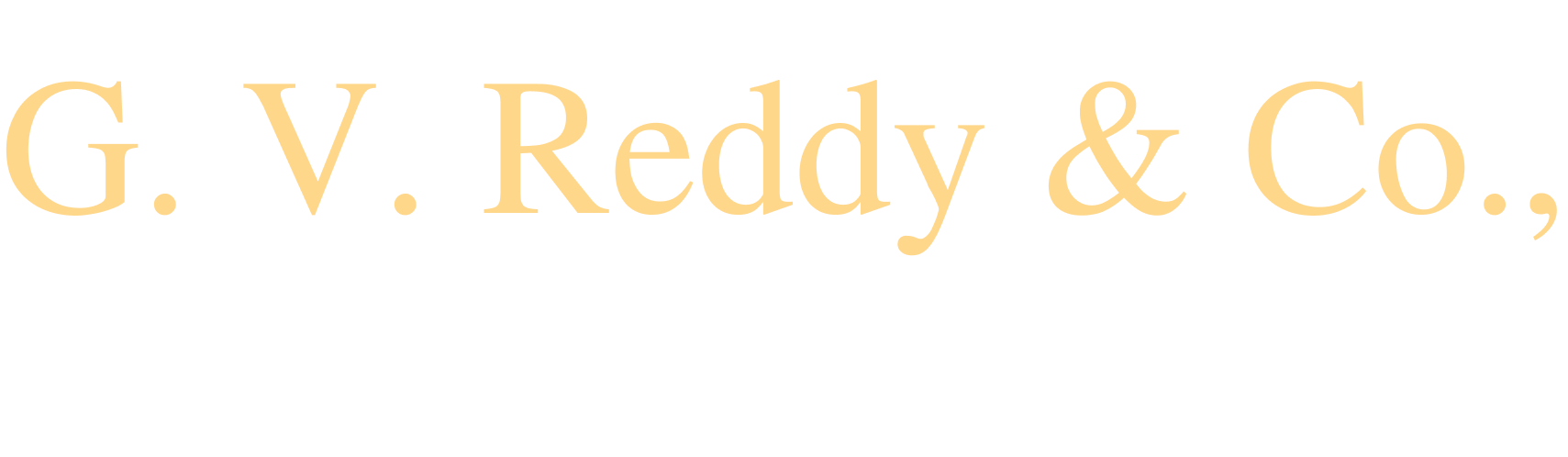 G.V.Rddy Co., & Advocates logo